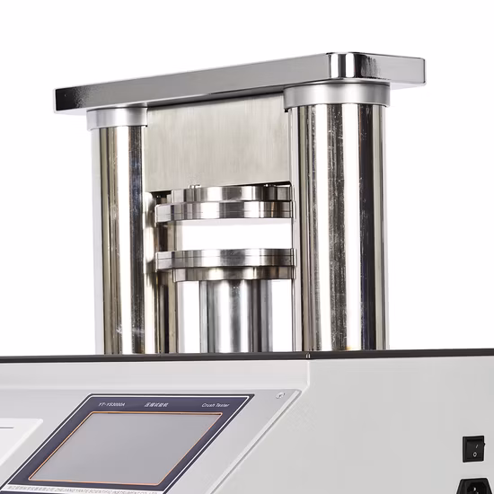 Machine d'essai automatique programmable en laboratoire de pression d'écrasement d'anneau de papier
