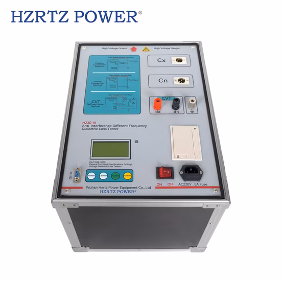 Transformer Dielectric Loss Test Anti-Interference Different Frequency Tangent Delta Tester